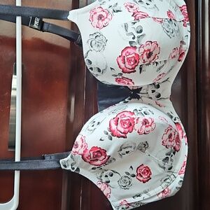 Skull And Roses Bra
